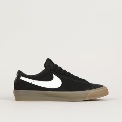Nike SB Blazer Low Pro GT Black White Gum